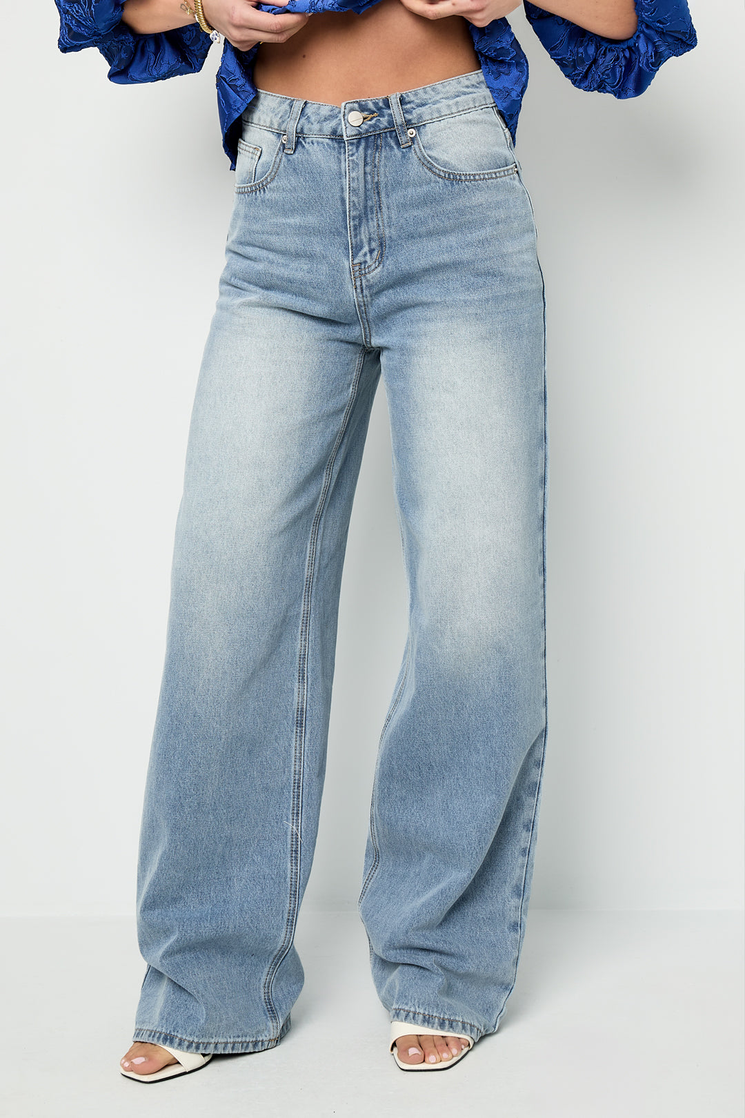 Wide Leg Denim Pants – Casual Essential (PRE-ORDER)