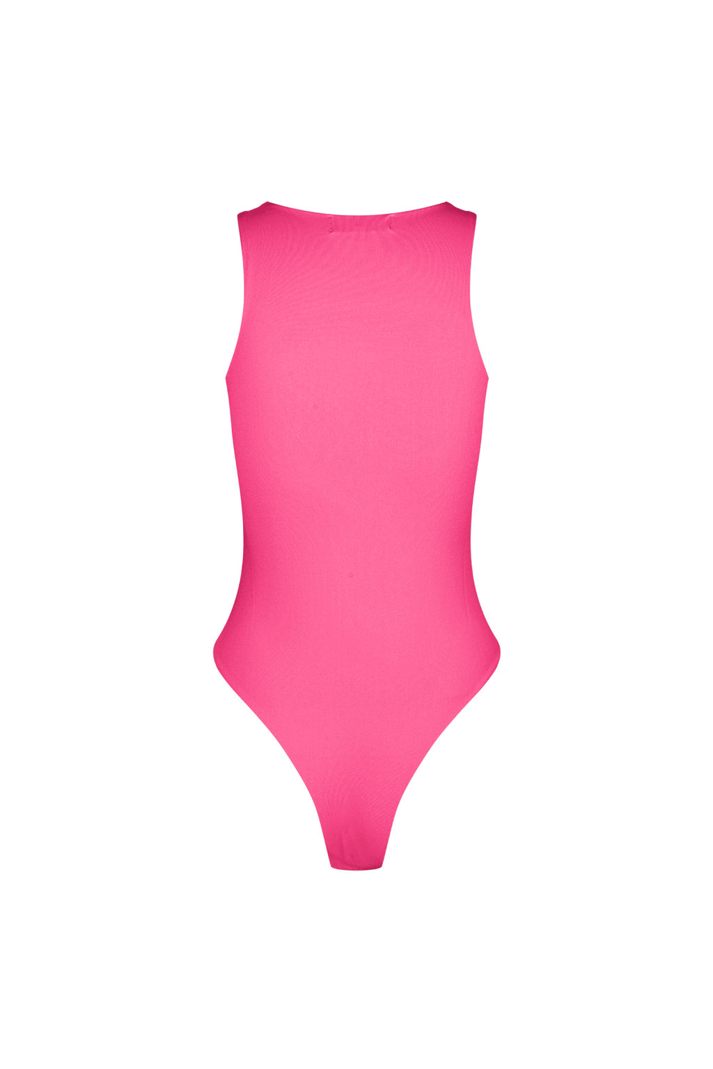Polyester Vrouwen Mouwloze Body High Neck Form-Fitting