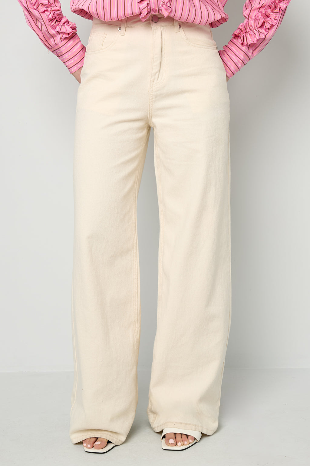 Wide Leg Denim Pants – Casual Essential (PRE-ORDER)