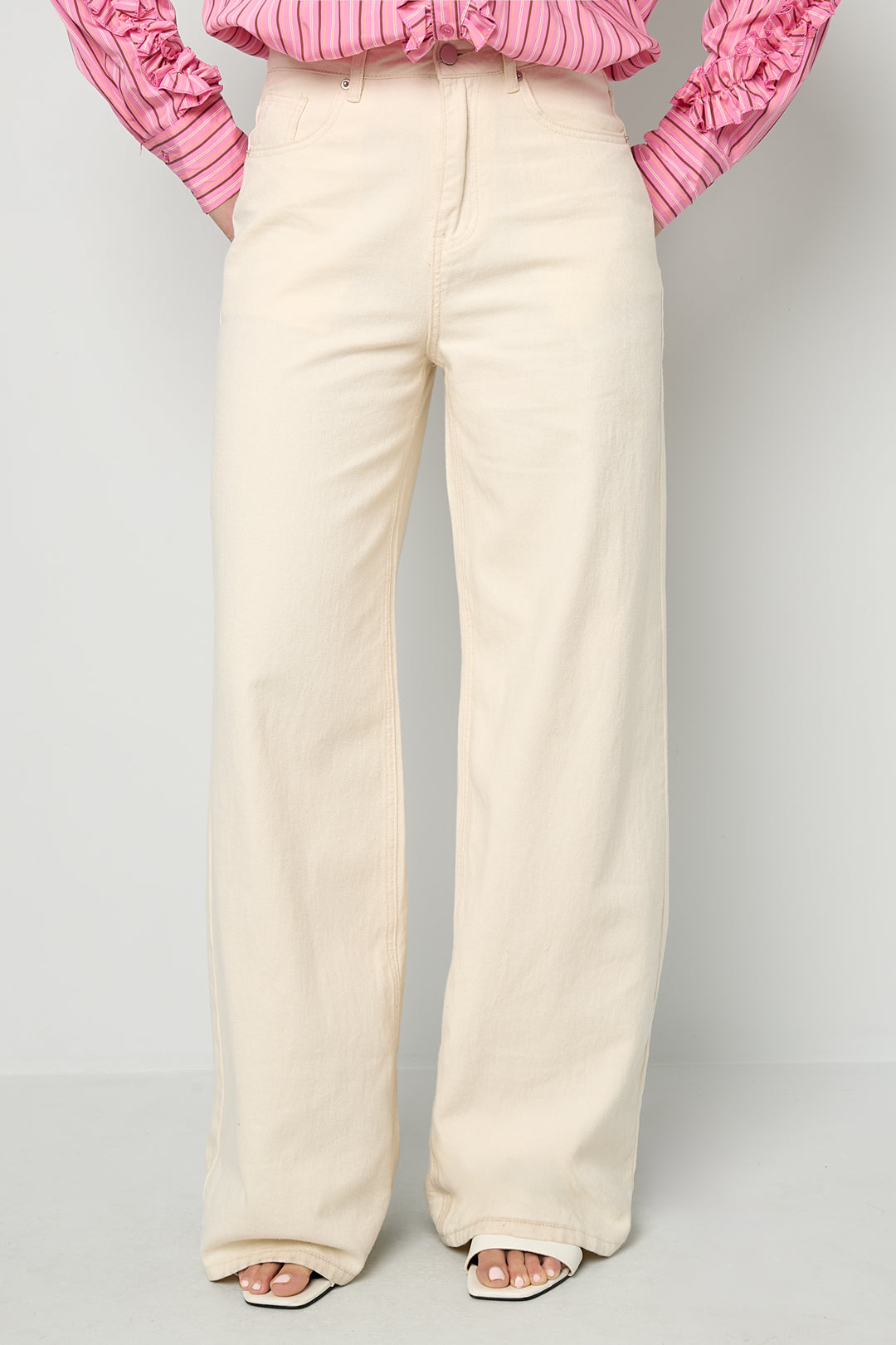 Wide Leg Denim Pants – Casual Essential (PRE-ORDER)