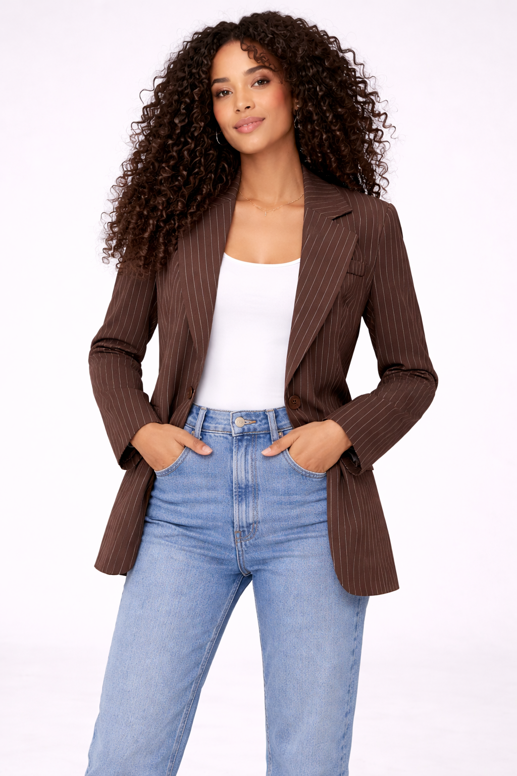 Asymmetrical blazer