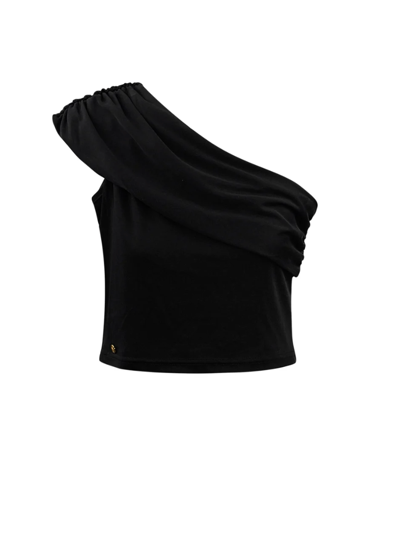 One Shoulder Sculpt Top