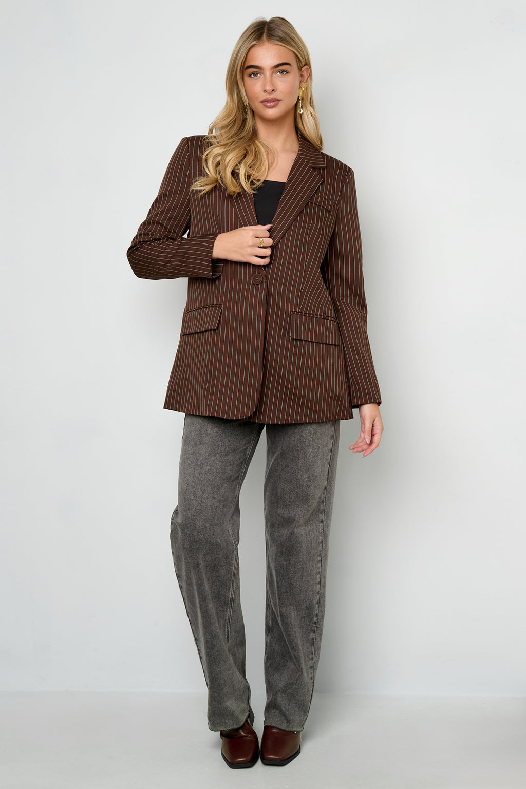 Asymmetrical blazer