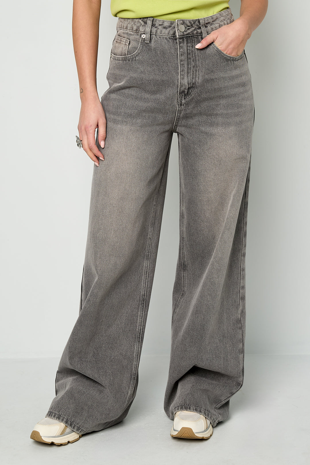 Wide Leg Denim Pants – Casual Essential (PRE-ORDER)